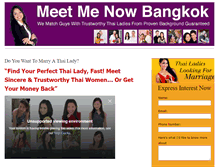 Tablet Screenshot of meetmenowbangkok.com